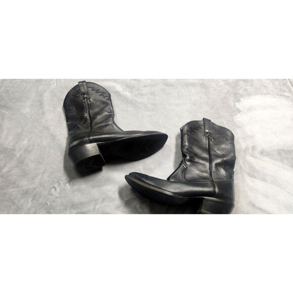 Ariat Men's Size 10.5D Black Heritage Cowboy Western Boots - Picture 1 of 7